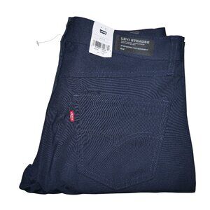 Levi's 511 Slim Fit Tech Pants Mens Size 34x34 Performance Stretch Navy Blue NWT